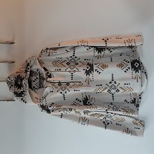 Avalanche Hailey Aztec Fleece Hoodie